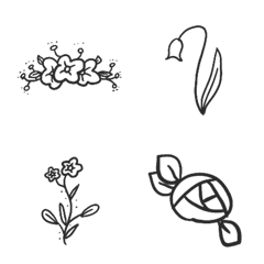 [LINE絵文字] 植物とお花1の画像
