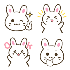 [LINE絵文字] もちもち♡うさたんの画像