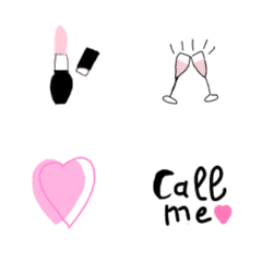 可愛い絵文字ここ作の絵文字メイン画像