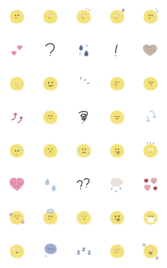 [LINE絵文字]◇ smiley にこちゃん ◇の画像一覧