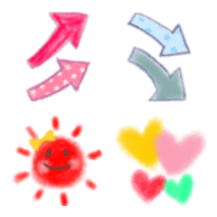 [LINE絵文字] 修正版☆あんみつの使える絵文字☆の画像