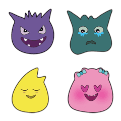 ミニモンスターファミリーの絵文字メイン画像
