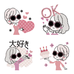 気持ち伝える♡おしゃかわガーリーの絵文字メイン画像