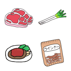 [LINE絵文字] 定番食材の絵文字集の画像