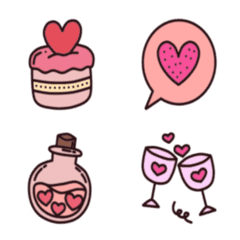 [LINE絵文字] Emoji Valentines Cuteの画像