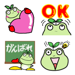 [LINE絵文字] かえるさんの気持ちの画像