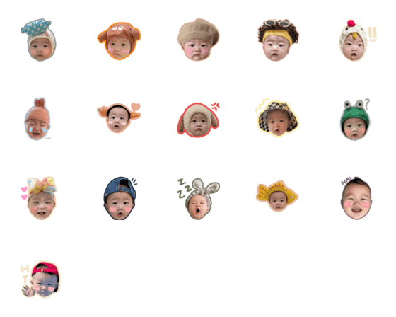 [LINE絵文字]Jun Hao's emoticon packの画像一覧