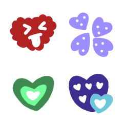 [LINE絵文字] Mini heart emojiの画像
