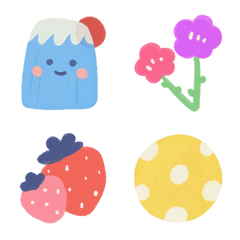 [LINE絵文字] Cute and Daily Emojisの画像