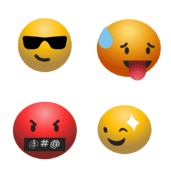 [LINE絵文字] 3D EMOJI daily lifeの画像