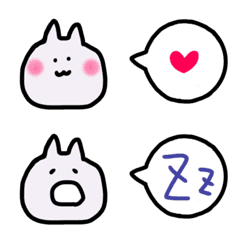 [LINE絵文字] ゆるめのだいふくみたいなねこと言葉のsetの画像