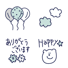 チョコミントっぽい絵文字の絵文字メイン画像