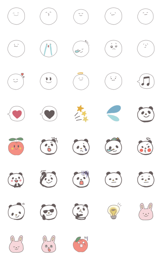 [LINE絵文字]お試し2の画像一覧