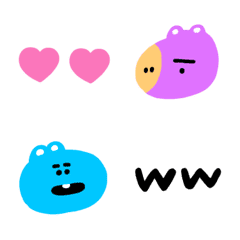 [LINE絵文字] Pop Emoji .の画像