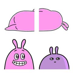 Tのうさ絵文字［修正版］の絵文字メイン画像