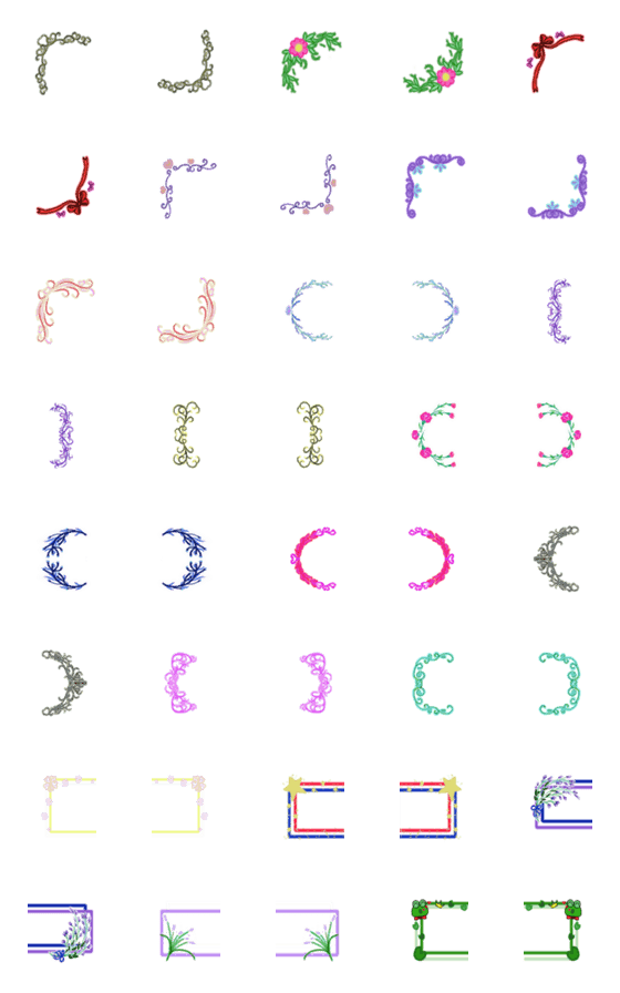 [LINE絵文字]Emoji Sticker Cute Lace Totemの画像一覧