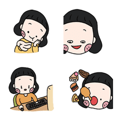 funny woman .の絵文字メイン画像