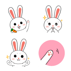 [LINE絵文字] Chu Rabbit expressionの画像
