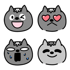 [LINE絵文字] ニャンとかなる 絵文字1の画像