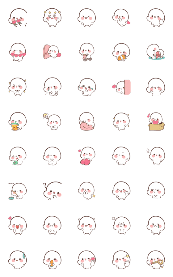 [LINE絵文字]Pentol Viral (Emoji)の画像一覧