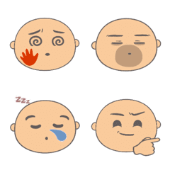 [LINE絵文字] simple and commonly used emojiの画像