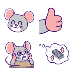 [LINE絵文字] DC mouse emojisの画像