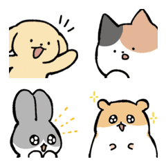 [LINE絵文字] Useless Animals Partyの画像