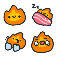 [LINE絵文字] Xiao Huo Emojiの画像