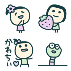 [LINE絵文字] ほんわか♡春の画像