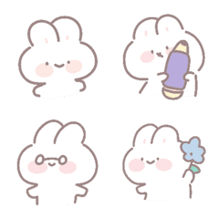 [LINE絵文字] NSA emoji  rabbit.の画像