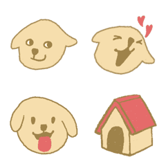 [LINE絵文字] Gold Dogの画像