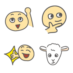 [LINE絵文字] Baa emoji 2の画像
