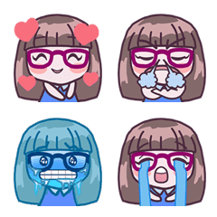 [LINE絵文字] Lauren Emoji Packの画像