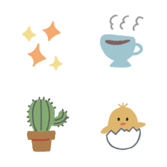 大人の優しい絵文字の絵文字メイン画像