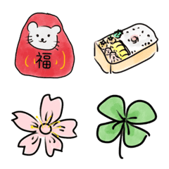 Alice Practical Work Emoji Stickersの絵文字メイン画像