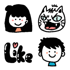 [LINE絵文字] pixel cute stampの画像