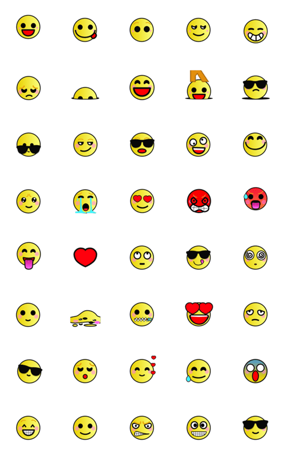 [LINE絵文字]My emoji dookdikの画像一覧