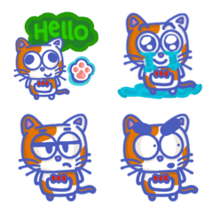 [LINE絵文字] The kitty who is going to rule all humanの画像