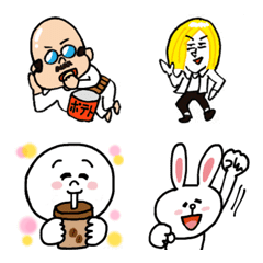 [LINE絵文字] ねこみずのBROWN ＆ FRIENDS動く絵文字3の画像