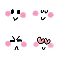 [LINE絵文字] とても可愛い笑顔。の画像