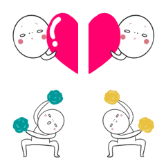 [LINE絵文字] よ〜君 絵文字2の画像