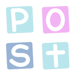 [LINE絵文字] Pastel Boxの画像