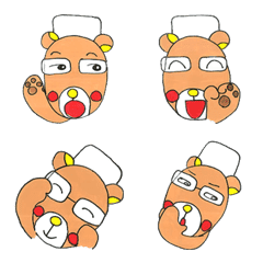 [LINE絵文字] kurikumachans emoji 2022の画像