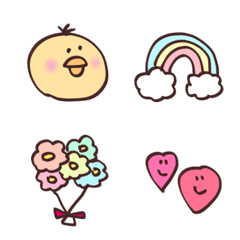[LINE絵文字] ♡cute過ぎる詰め合わせ♡の画像