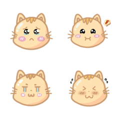 [LINE絵文字] (Emojis) Cute little catの画像