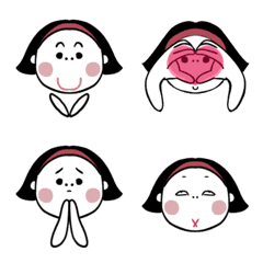 [LINE絵文字] まさこさんの絵文字1の画像