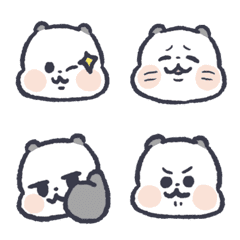 [LINE絵文字] Benwanpanda mini 02の画像