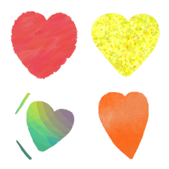 [LINE絵文字] all heart.10の画像