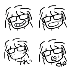 [LINE絵文字] ボサ姉さんの絵文字 ver1の画像