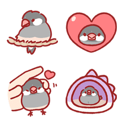 [LINE絵文字] Guo-Guo Adult bird emojiの画像